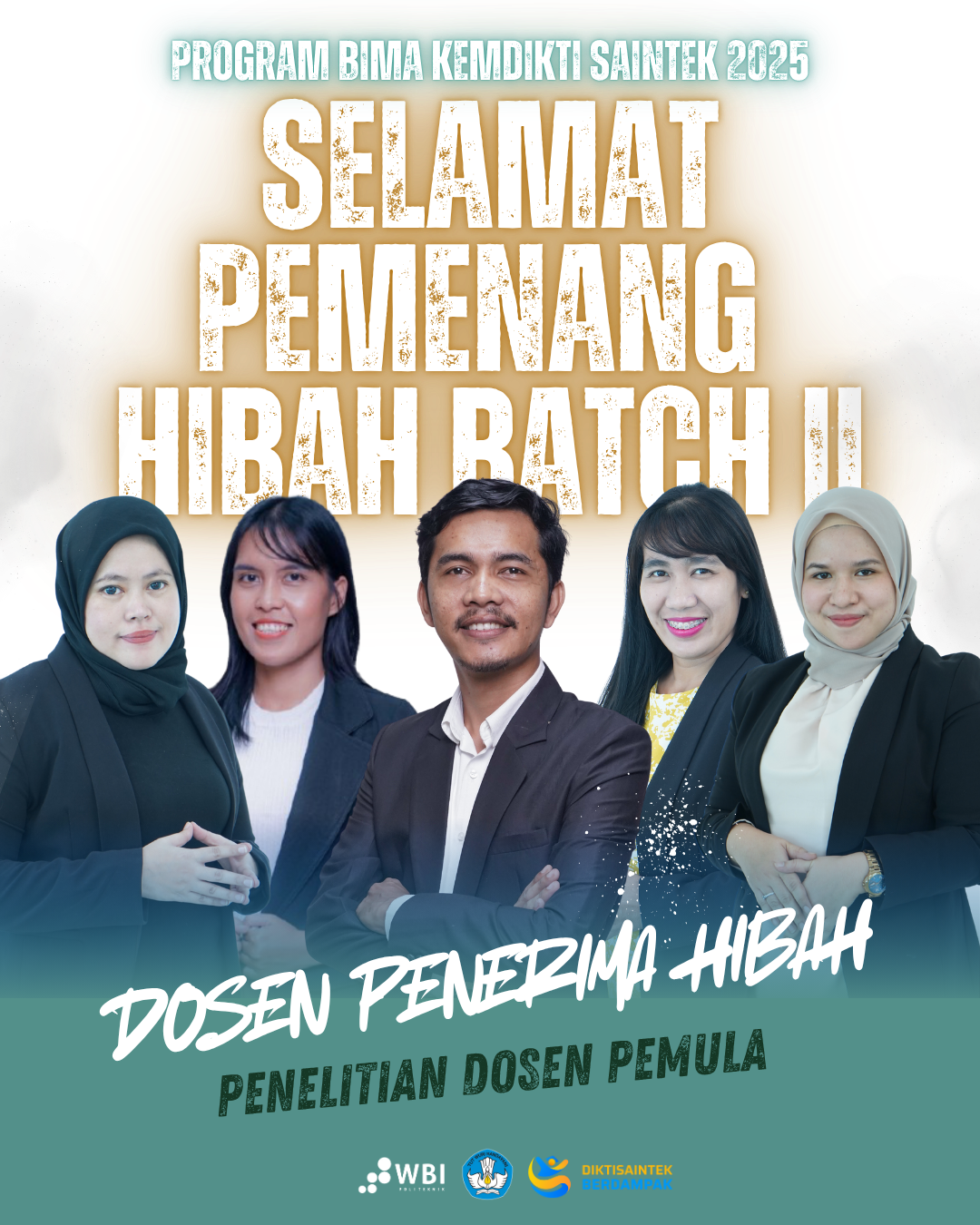 Dosen Politeklnik WBI Raih Pendanaan Hibah BIMA Batch II Tahun 2025 dari Kemdiktisaintek Senilai Rp193,68 Juta